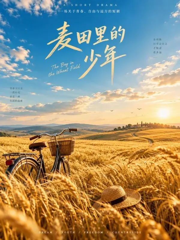 《风吹麦浪的日子》- 黄果乡村励志短剧封面